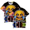 REPO Printing Women Men Cartoon T Shirt Casual Airy Tshirts Funny Cartoon Loose Tees Shirts Street Oversize T Shirts Man