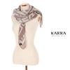 KARRA Checkered Color Block Shawl Scarf_A3F0402