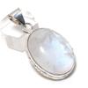Moonstone Gemstone 925 Sterling Silver Jewelry Pendant 1.81"