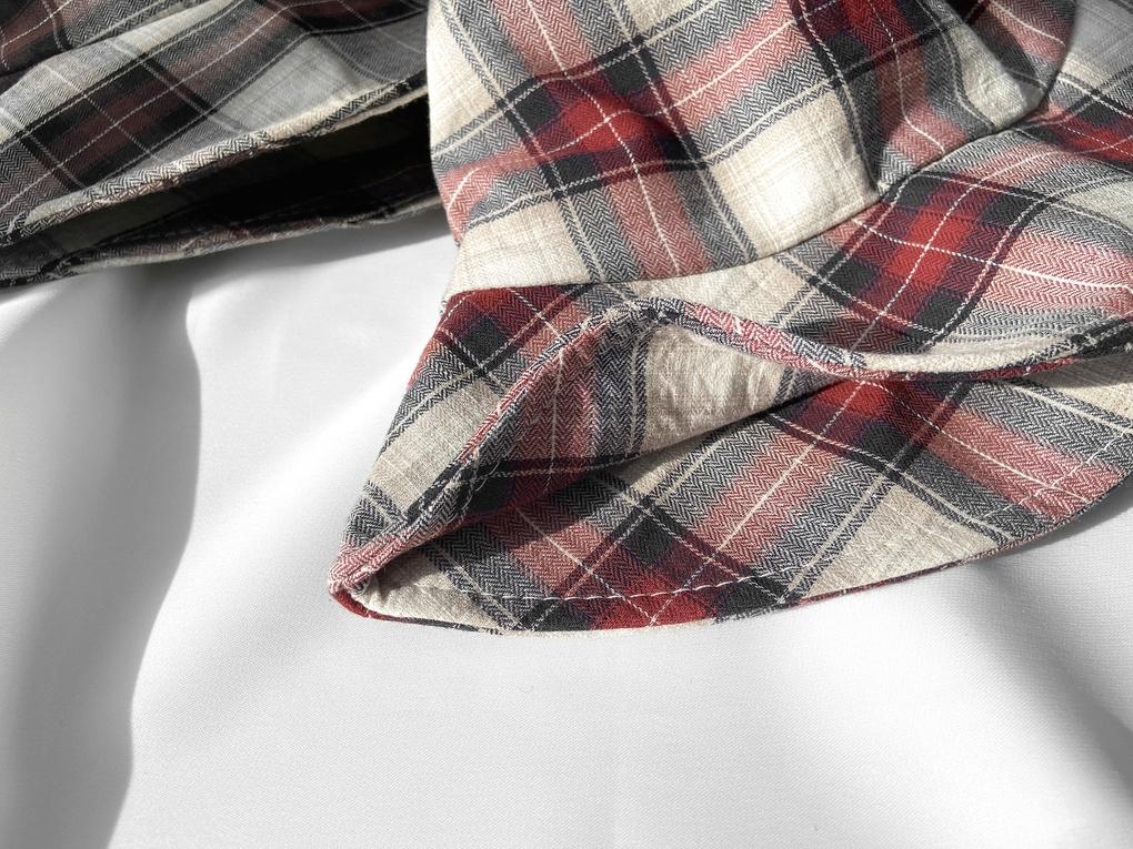 Женская Унисекс Панама в клетку Панама