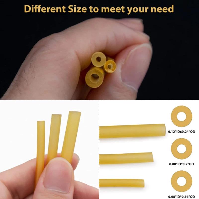 1-5meter ID 1.7 2 3 5 6mm OD 4 4.5 5 6 7 9mm Nature Latex Rubber Hoses