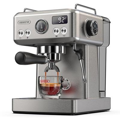 Эспрессо-машина Hibrew H10A 20 бар Вспениватель молока Регулировка температуры Питчер 350 мл