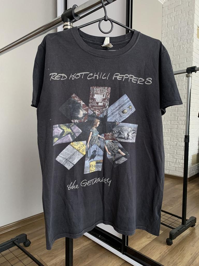 Red Hot Chili Peppers Getaway Band Vtg 90 Black Unisex Tshirt Reprint KH7107