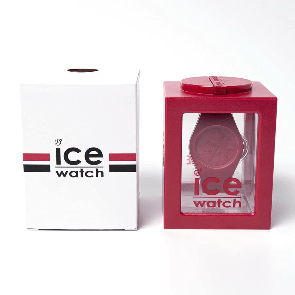 Унисекс Модель-коллаборация 017499 Красные Средние Часы Ice-watch