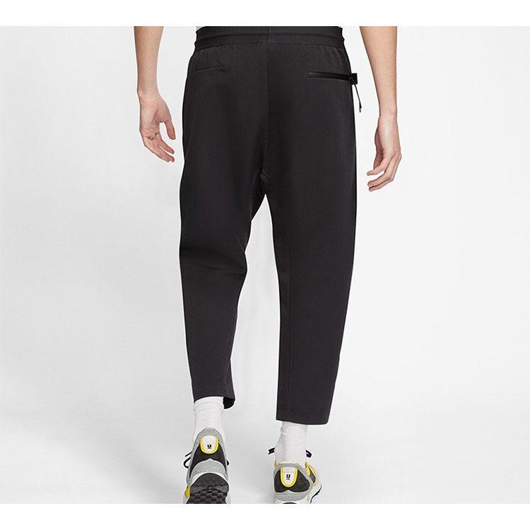 Nike Мужские трикотажные штаны-карго черные умеренные штаны-афгани AR1563-010