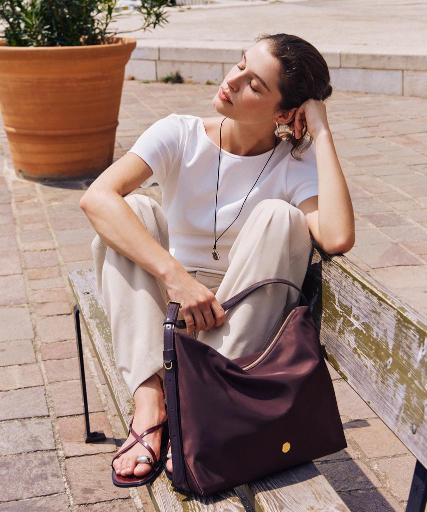 Lememe Sac Agnes Nylon Winebrown