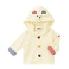 MIKIHOUSE HOT BISCUITS Hoodie for Boys and Size LL Product Girls, Ivory, (100-110cm), Code 73-3705-490
