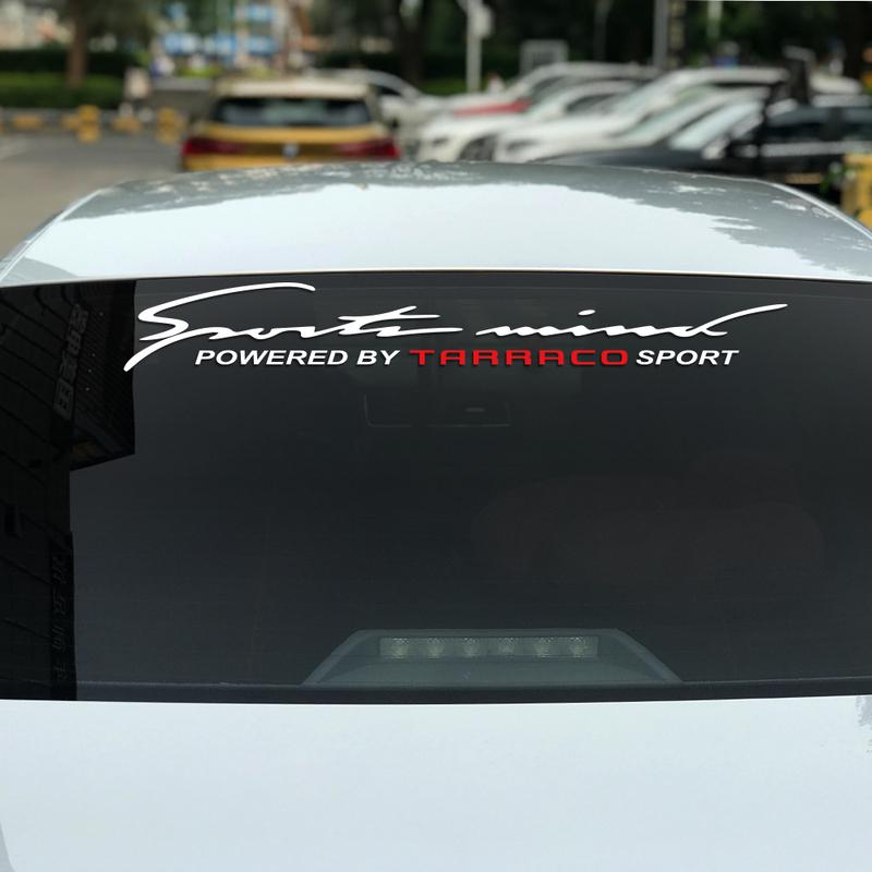 For Seat Leon Ibiza Alhambra Altea Ateca Arosa Toledo Cordoba Arona Exeo Mii Tarraco Car Front Rear Windshield Decor Stickers
