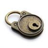 Vintage Padlock Old Style Lock Notebook Luggage Antique Bronze Plated Padlock