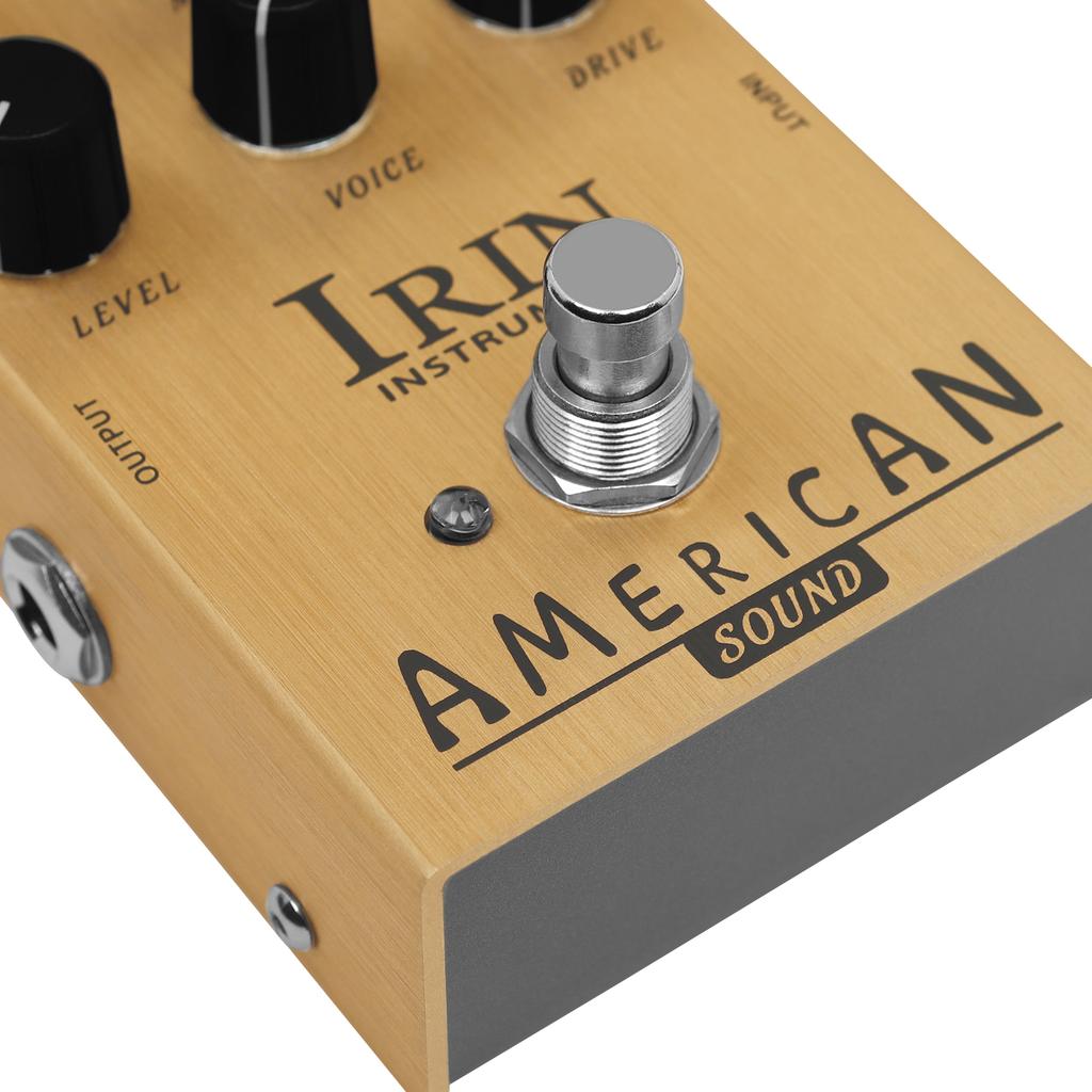 IRIN AN-34 Педаль-симулятор усилителя American Sound AMP от усилителя FD 57 Deluxe от чистого до перегруженного звучания для электрогитары/баса