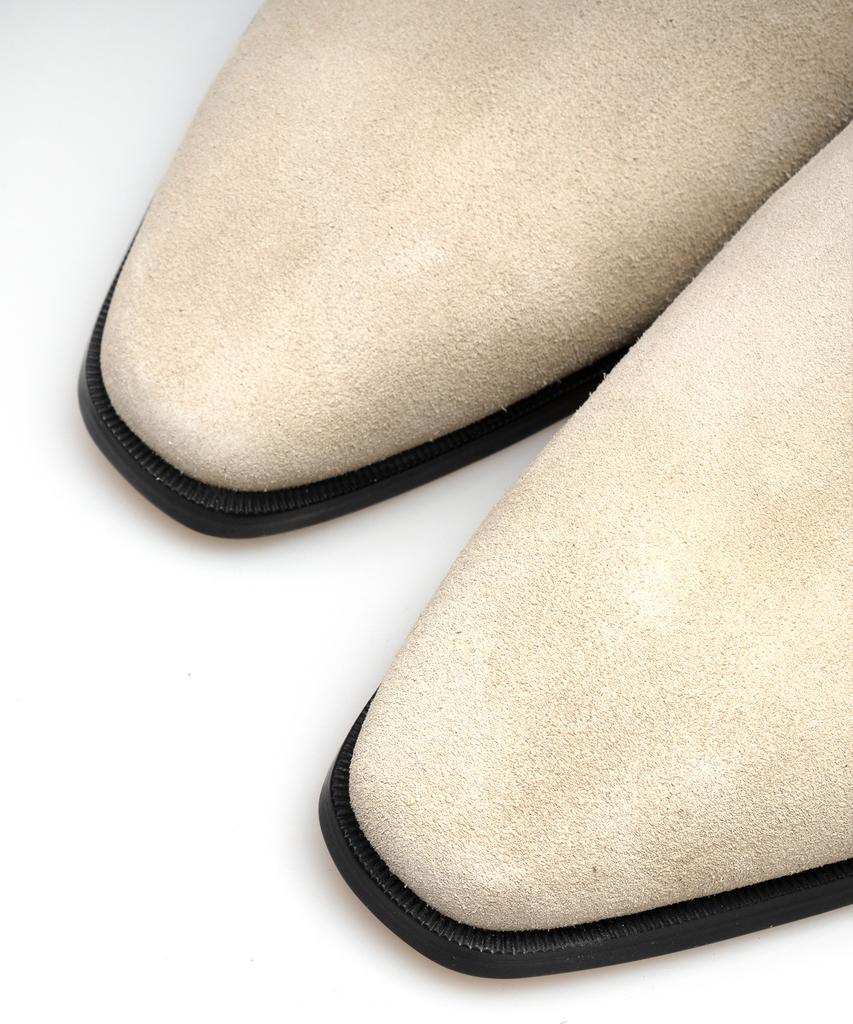 Allclassic Alc139 Adore Western Boots Black_Ivory Suede