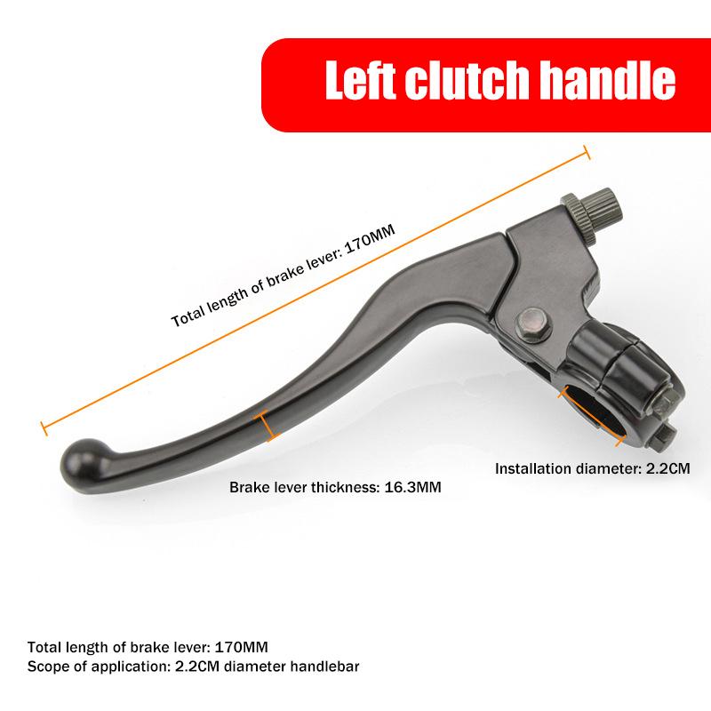 Motorcycle 7/8" 22Mm Clutch Brake Handle Lever Perch For Cr Xl Xr Crf Xr80 Xr100 Crf70 Crf50 Crf80 Crf100 Crf150 Dirt Bike
