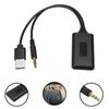 New Car Universal Bluetooth Radio AUX Cable Adapter For BMW E90 E91 E92 E93 Auxiliary Media Bluetooth 5.0 Music Player Audio Cab