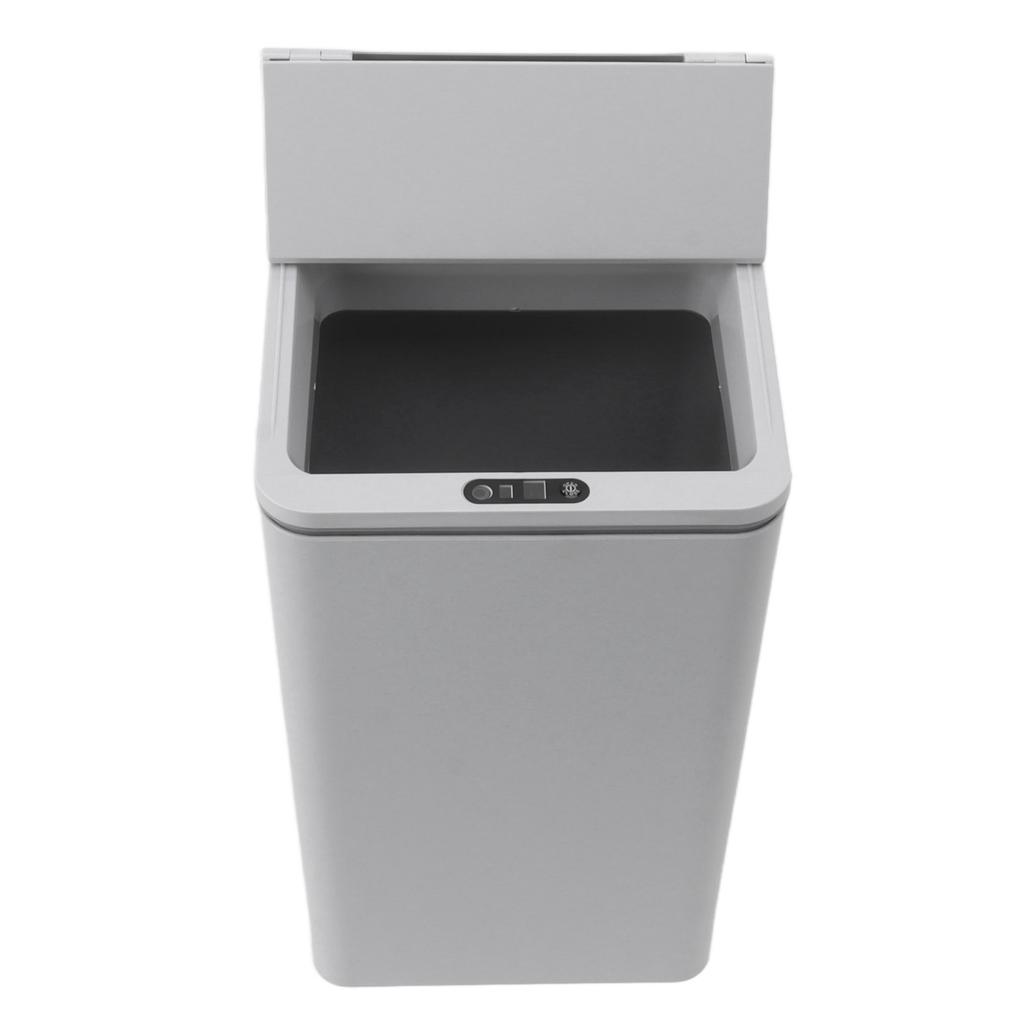 Desktop Sensor Trash Can USB Charging Foldable Lid 9L Intelligent Induction Garbage Bin for Bedroom
