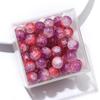 20Pcs Crystal Glass Beads Breakout Balls Loose Spacer Beads for DIY Bracelet Necklace Jewelry Making
