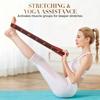 Ремень для йоги Pull Strap для девочек, эластичная лента для латинских танцев, растяжка, йога, пилатес, тренажерный зал, фитнес-упражнения, лента сопротивления с номером