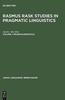 The Pragmalinguistics : Theory and Practice Book