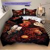 3pcs Lion Headgear Duvet Cover Set, 1 Duvet Cover + 2 Pillowcases (No Insert), High-Definition Print, Home & Dorm yy251123040