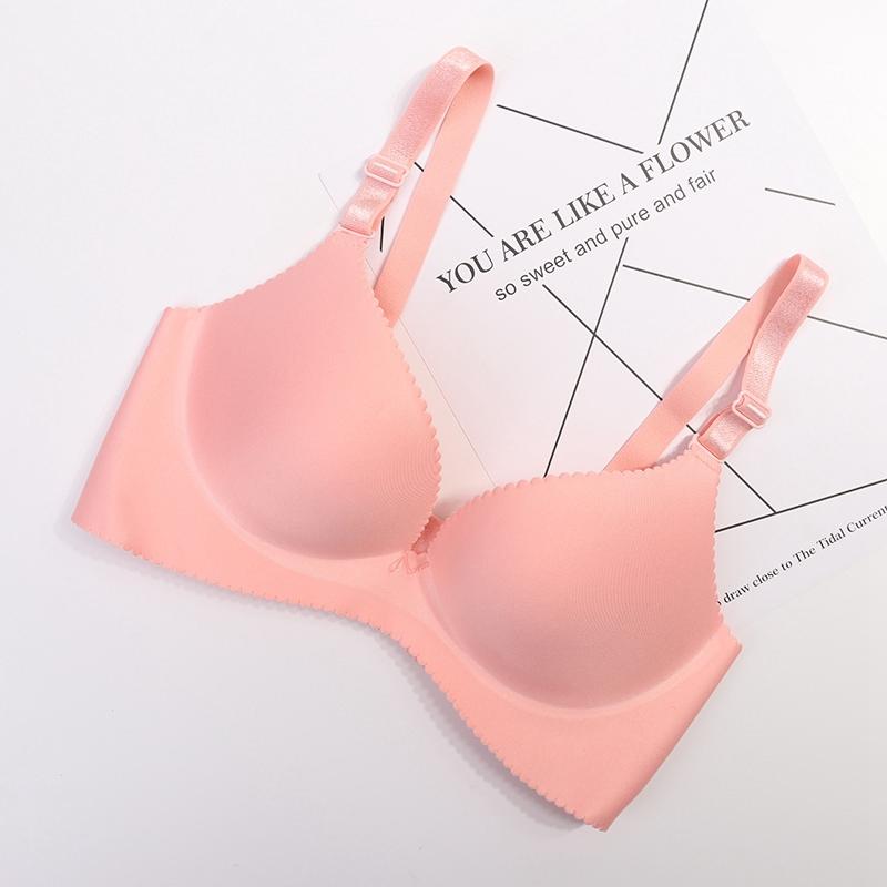 Deep V Bras For Women Push Up Bra Wire Free Seamless Underwear Plunge Intimates