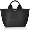 Scotch Grain Neo Leather Tote Bag Plain BREATH Black [Topkapi] Women's