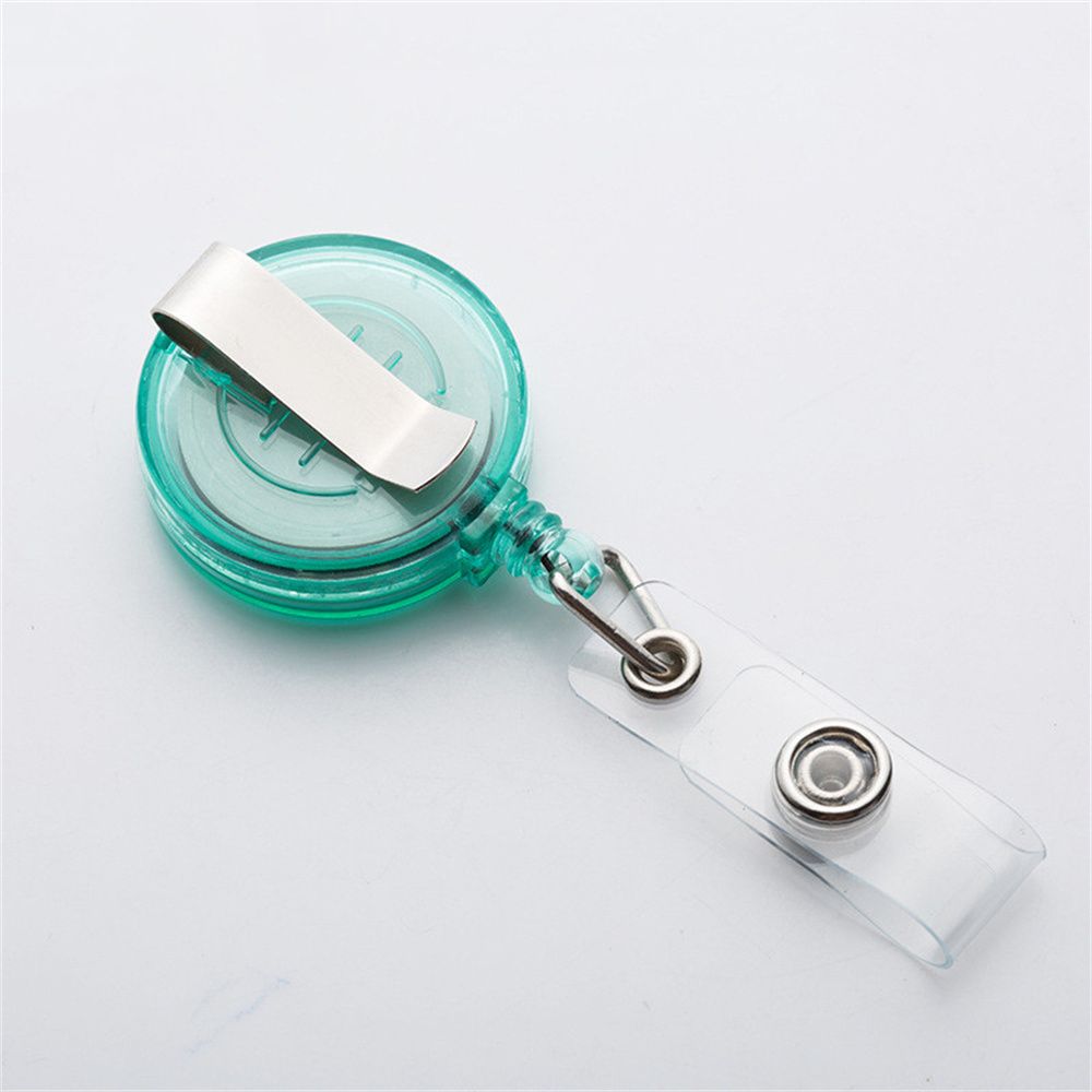 Students Card Work Card Clips Badge Reel Clip Retractable Badge Reel ID Card Holder Badge Holder