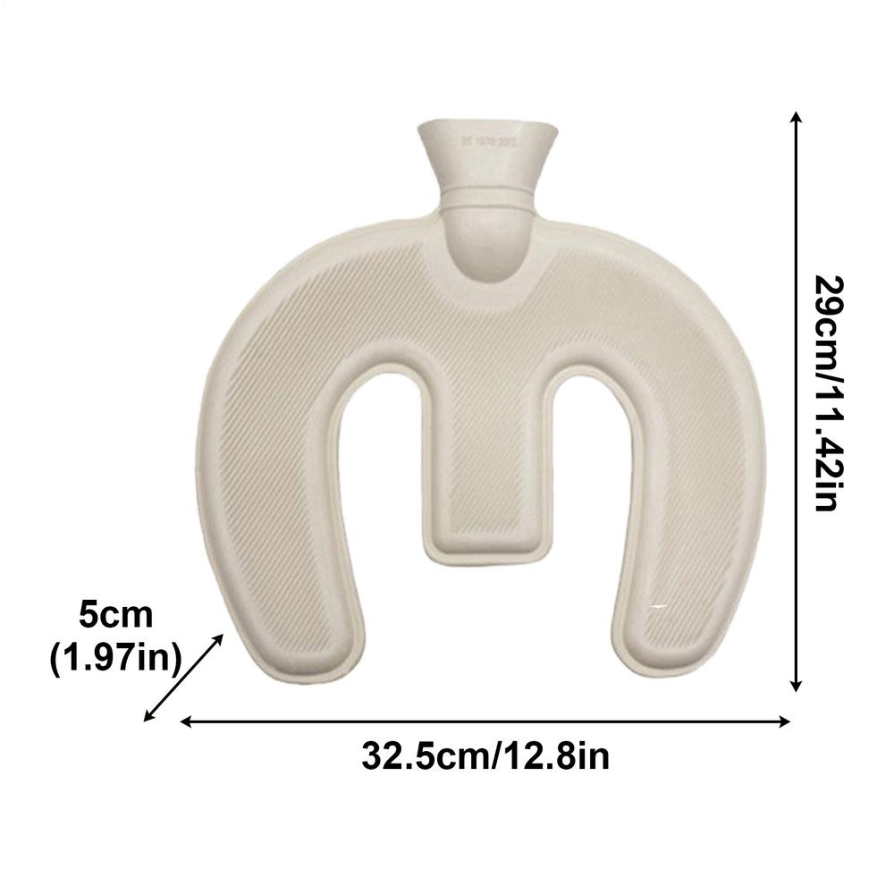 Hot Water Bottles Neck Comfortable Leak-Proof Soft Hot Water Warm Pouch Neck Warmer For Winter Cold Weather Mom Senior Back