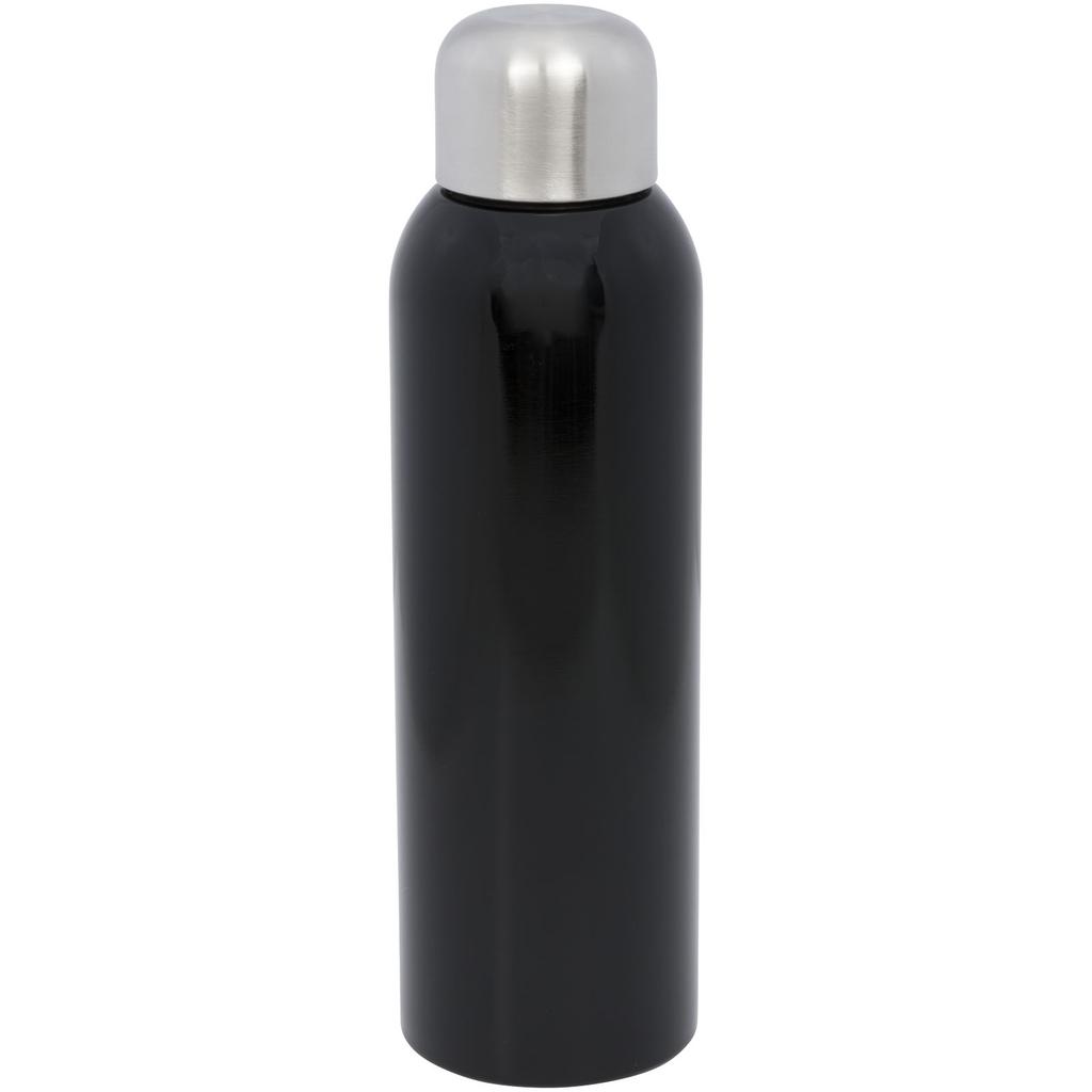 Stainless steel water bottle, 820 ml with RCS certification "Guzzle" Deep Black