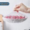 100 шт. чехлы для хранения продуктов, хорошая герметичность, защита пищевых продуктов, простота использования, надежная эластичная упаковка, липкая пленка, аксессуары для столовой