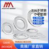 Aozhan 316 Нержавеющая сталь GB848 Плоская шайба