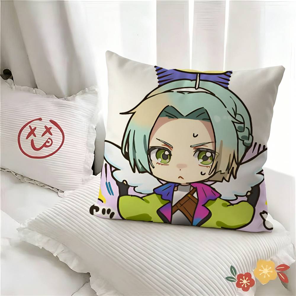 pc Anime GGnosia Pillow Case Fashion Square Pillowcase Bedroom Sofa Room Ins Decoration Leisure