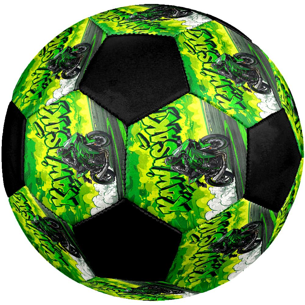 Motorcycle Theme Size 5 Soccer Ball, Suitable for Both Indoor and Outdoor Matches, a Gift Suitable for Everyone.