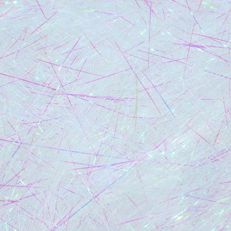 Наполнитель для подарочной коробки из измельченной бумаги из рафии, цветная симфония, прямой, высококачественный, косметический декоративный упаковочный материал 8 г