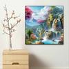 Новое поступление 5D DIY Полная круглая алмазная живопись "Водопад" Вышивка крестом Домашний декор Подарок