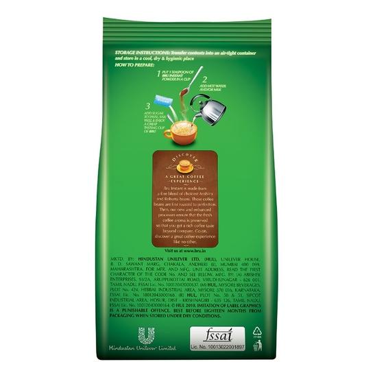 BRU Instant Coffee - Powder, 200g, Bag