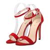 Women Shoes Sexy Comfortable Sandals Pumps Open Toes Buckle Ankle Strap High Heels Sandals