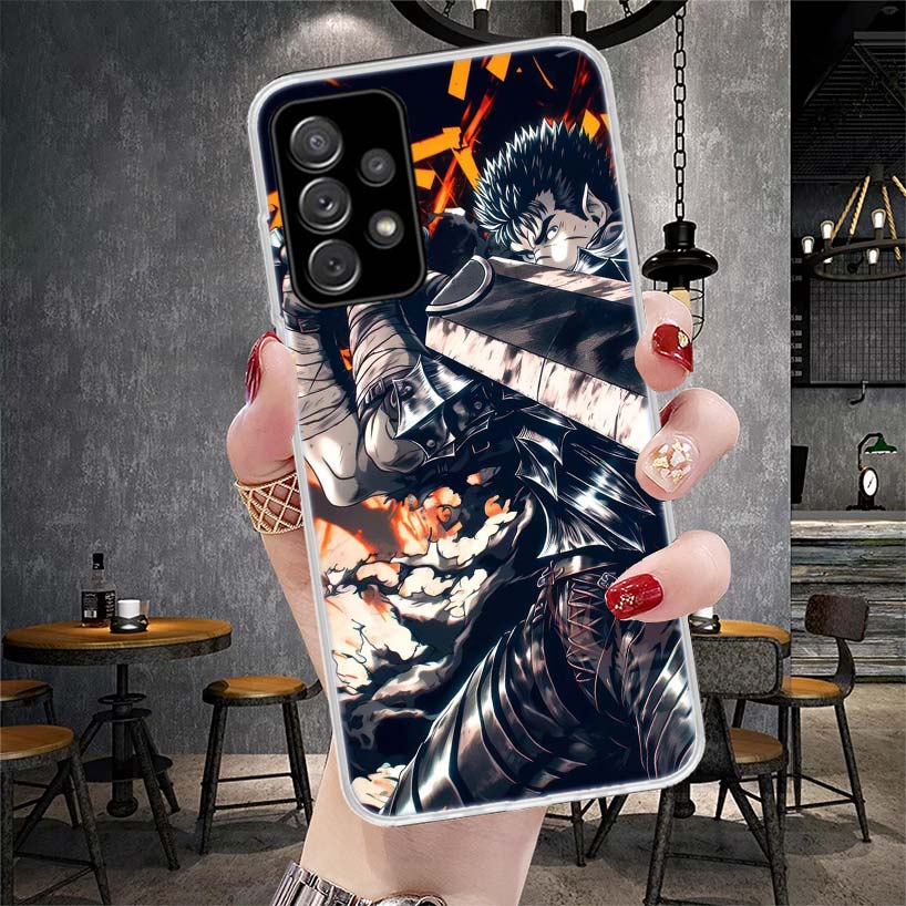 G-Guts B-Berserks Аниме Мягкий Чехол Для Телефона Для Samsung Galaxy S22 S23 S24 S25 Edge S26 Ultra S20 FE S21 Plus + Fundas Coque Galaxy