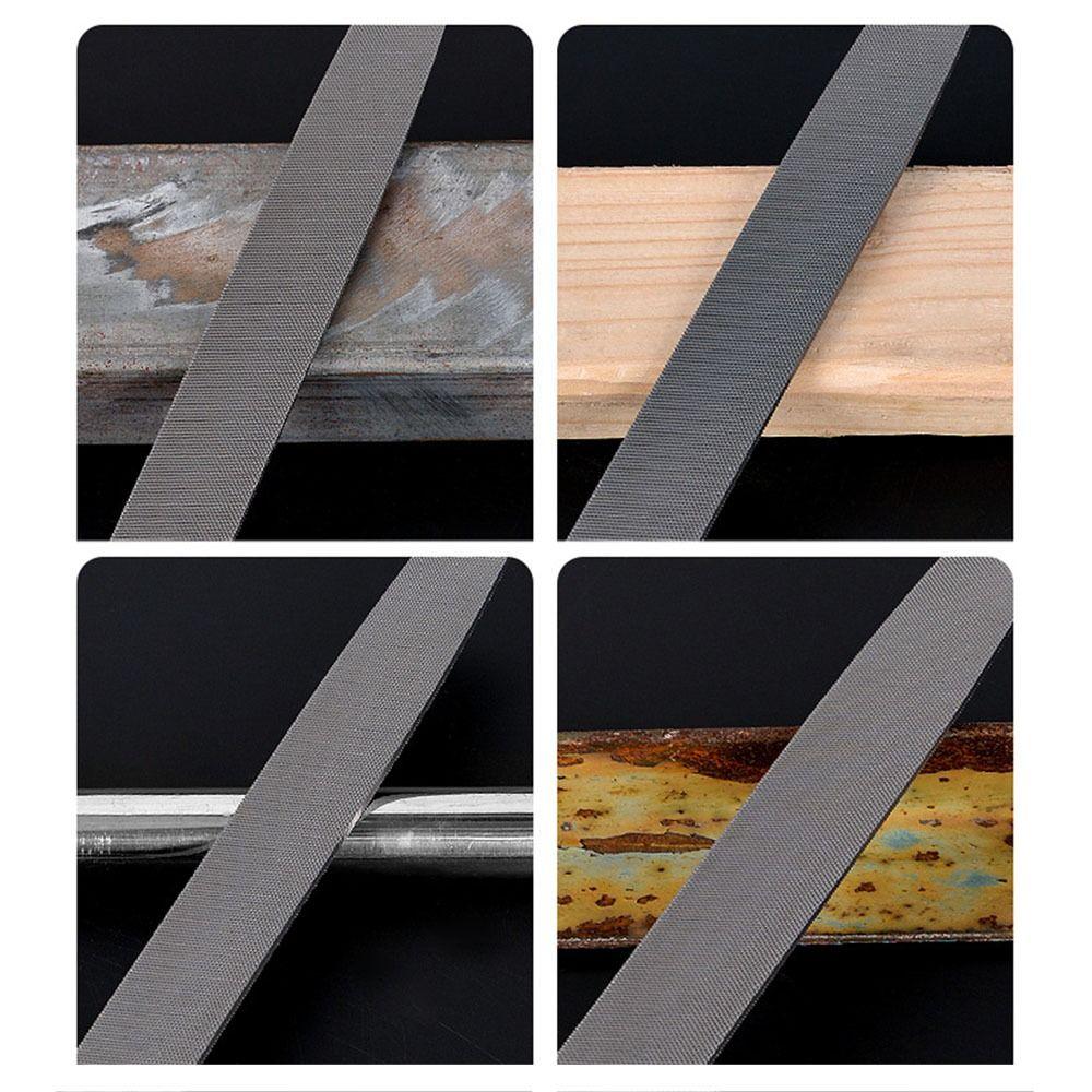 Flat/Semicircle/Circle/Triangle/Square Saw File 6/8 Inch Wood Sharpener High-quality Steel Files