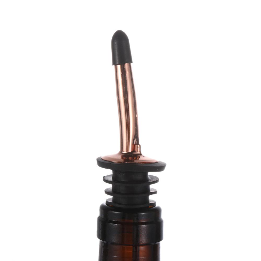 1/3PCS New Liquor Free Flow Bottle Cap Spout Stopper Stainless Steel Wine Pourer