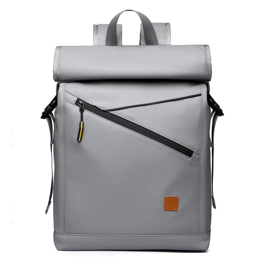 WEIXIER Весна Новая Мода Мужские Деловые Рюкзаки PU Водонепроницаемый Износостойкий Большой Вместимости Рюкзак Верхний Расширяемый Дорожная Сумка для Компьютера для Мужчин