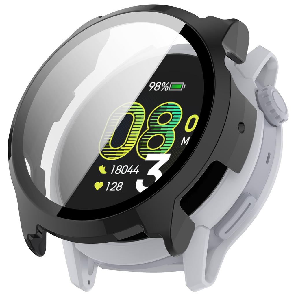 Чехол+Стекло для Coros Pace 4 Защитная рамка для смарт-часов с жестким корпусом Бампер для защиты часов Противоударная/защита от царапин Крышка