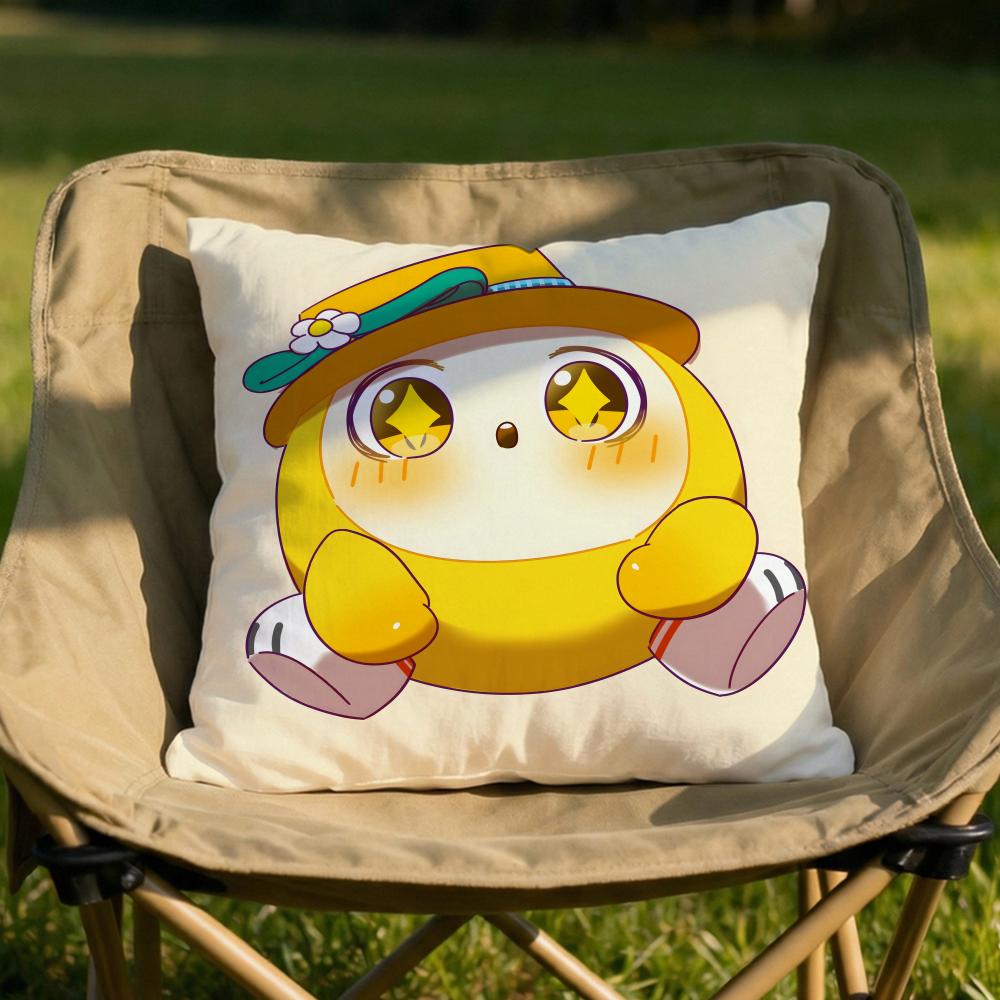 Game Eggy PartyY Cushion Cover Soft Reversible  Durable Pillow Cover  MultiScene Use for Home  Car Daily Comfort