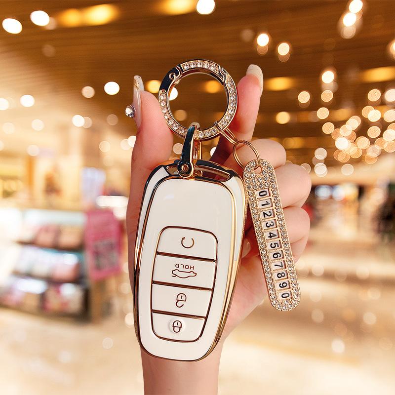 Подходит для комплекта ключей Hongqi h5 23 h9 hs7 накладка h7 пряжка eqm5 специальный e-hs3 высококлассный hs5 автомобиль для мужчин и женщин