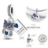 Fashion Trend 925 Silver Travel Airplane Dangle Charms Fit Original  Charm Bracelet DIY Sunflower Butterfly Bead