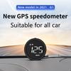 HUD G1 Gps Speedometer Gauge Digital LCD On-board Computer Car GPS Heads Up Display Compass Inclinometro Projector For All Cars