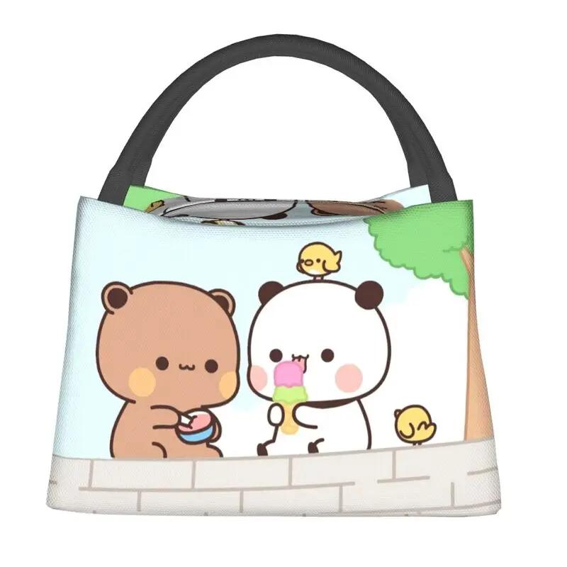 Индивидуальный романтический персиковый и гома моти кошка сумка для обеда женская сумка-холодильник термоизолированный ланч-бокс для офисных поездок