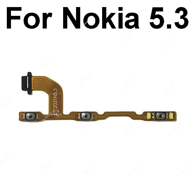 For Nokia 2.2 3.2 4.2 6.2 7.2 1.3 2.3 5.3 8.3 1.4 2.4 3.4 5.4 Power Volume Side Button Key Flex Cable
