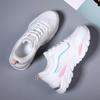 Новые модные дышащие маленькие белые туфли на плоской подошве и легкие папины кроссовки повседневная спортивная обувь женская