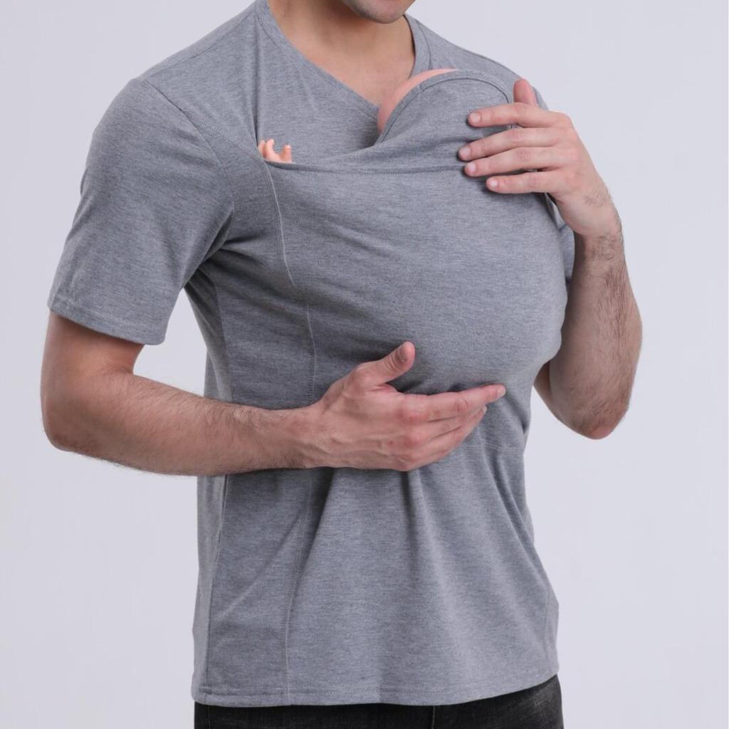 Высококачественная многофункциональная успокаивающая футболка-жилет кенгуру для пап и мам