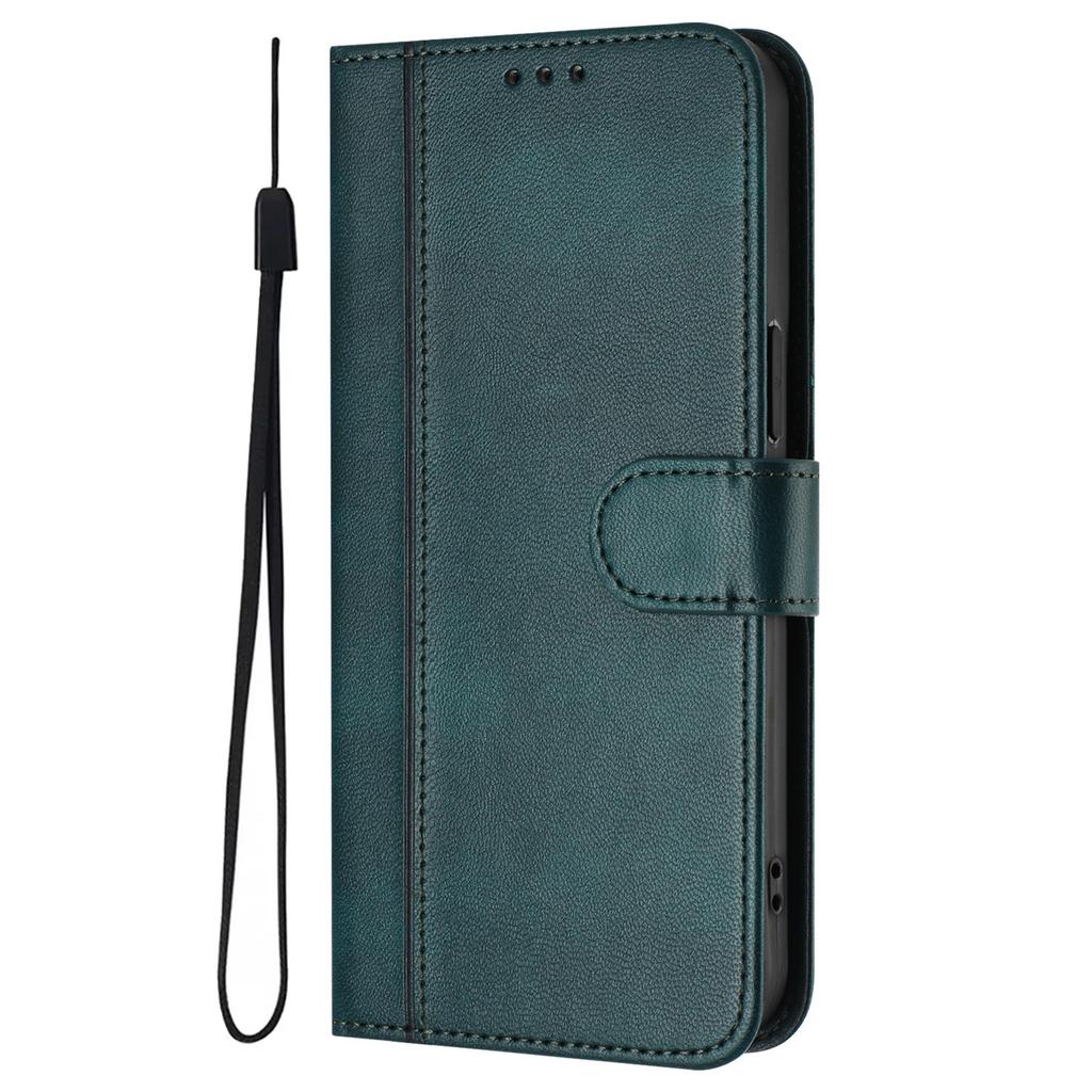 Applicable T-Mobile Revvl 6 Pro Minimalist Line Pattern Head Cover TCL 40SE Business card wallet