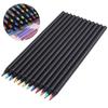 12Pcs Rainbow Colored Pencils Coloring Pencils 7 Color In 1 Pencils for Children Student Coloring Book Scrapbooking